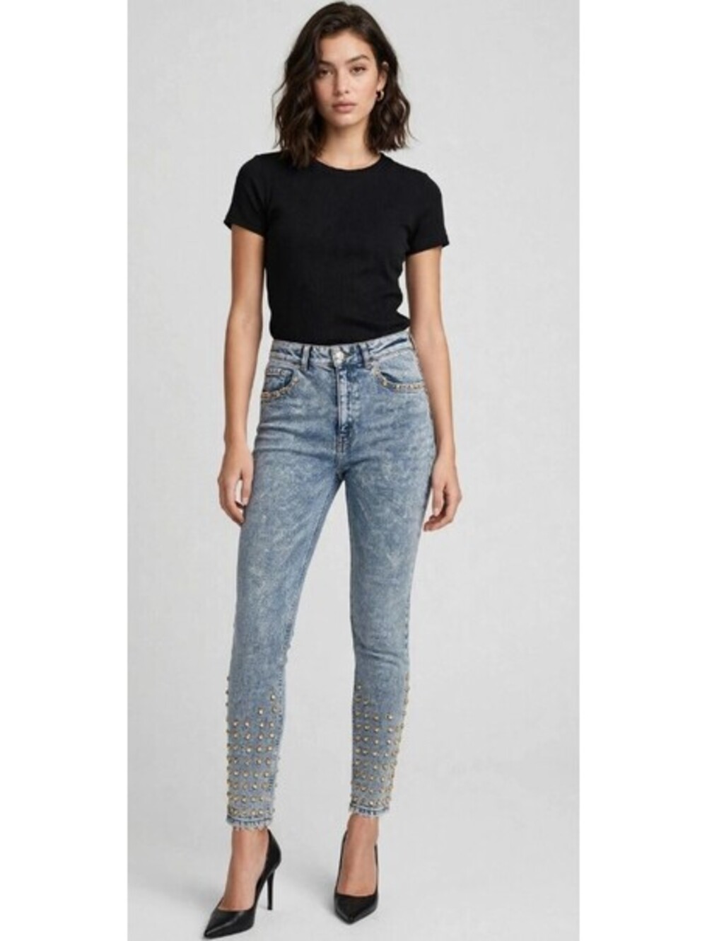 The Kooples Lizy Mid Waist Denim (29)